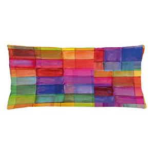 ABAKUHAUS Abstracto Funda para Almohada, Cuadrado Forma Geo…