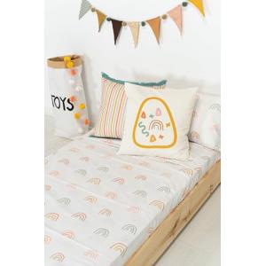 Juego Sábanas Infantil Estampado Arcobaleno - Maxicuna (70x…