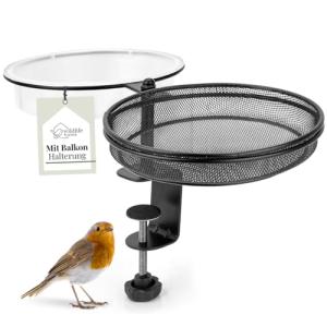 WILDLIFE HOME Comedero para pájaros con bebedero para pájar…