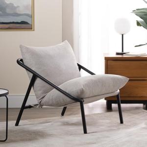 Zinus Ada Silla Grande 79x68x79 - Sillón con estructura de…