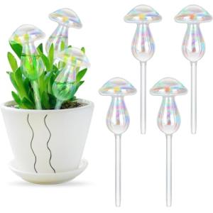 Sonhomay Bombillas de Riego Automático para Plantas, 4 Glob…