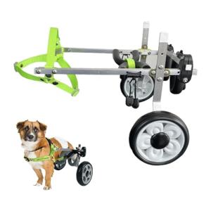 AEGCAOJH Silla de Ruedas para Perros de 2 Ruedas para Patas…