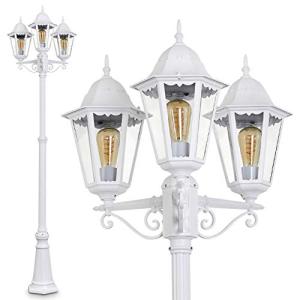 Lámpara de exterior Hongkong, candelabro de aspecto antiguo…