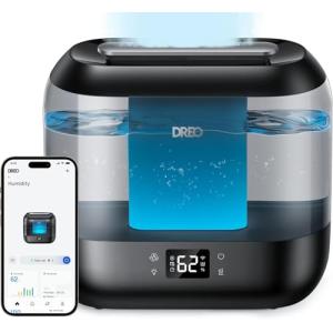Dreo Humidificador inteligentes para dormitorio, humidifica…