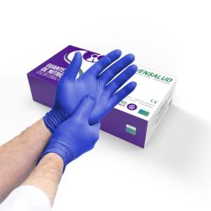 VENSALUD | Guantes de NITRILO Desechables | Sin Polvo | Res…