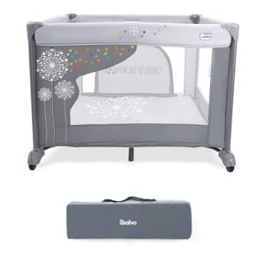 Asalvo SQUARE Parque Infantil Bebé 93x93cm, corralito Bebé…
