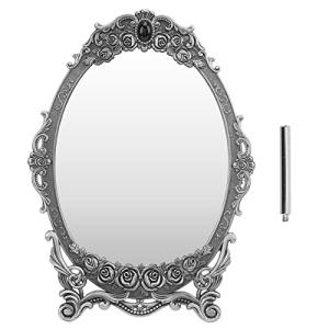 Espejo de Maquillaje de Escritorio Retro, Espejo de Tocador…