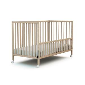 WEBABY - Cuna bebe colecho 60x120 madera con ruedas LIO - H…