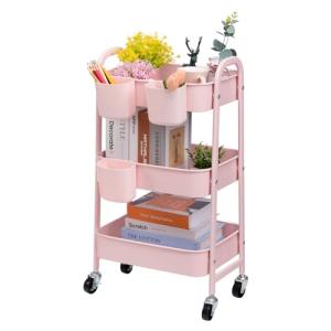 DOEWORKS Carrito de Almacenamiento Metálicos Carrito Cocina…