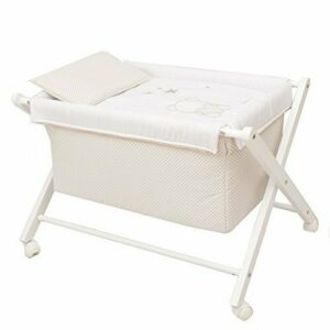 mibebestore Vestidura Minicuna Tijeras Blanco/Beige (No Inc…