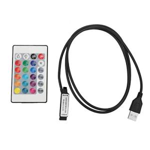 Aramox Controlador de luz de tira LED, tira de luz de 5-24…