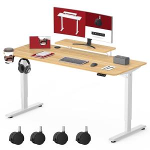 SANODESK 120 x 60 cm SQ1 Escritorio Elevable Eléctrico Stan…
