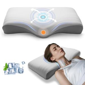 CloudNook Almohada Ortopédica Espuma Viscoelástica – Soport…