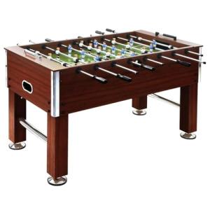 vidaXL Futbolín de Acero 60 kg 140x74,5x87,5 cm Marrón Equi…