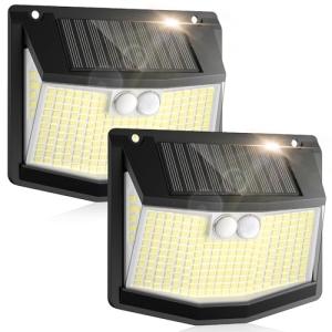 Luz Exterior Solar LED Jardin: 248 LED Luces Solares de 3 M…