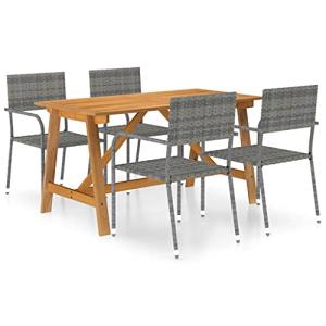 LLEZKBR Juego de muebles de exterior para exteriores, juego…