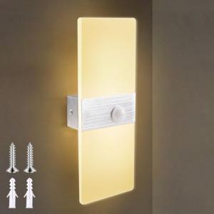 DAGORD Aplique Pared Interior LED Lámpara Pared con Sensor…