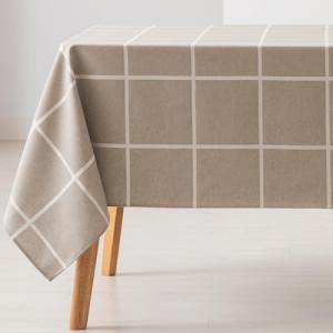 GAMUSI Mantel Antimanchas Mesa Rectangular Cuadros Jacquard…