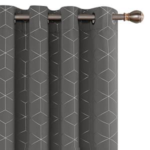 Deconovo - Lote de 2 Cortinas, Opacas, con Ojales, aislante…