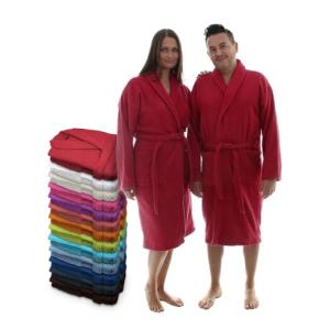 LEBENGOOD Albornoz Unisex, Mujer y Hombre 100% Algodón Rizo…