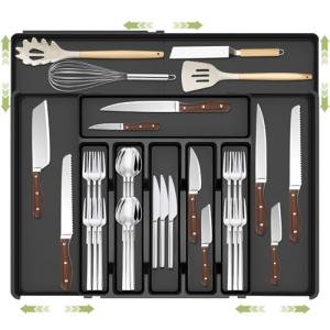 Charmofun Bandeja Cuberteros para Cajon Cocina, Organizador…