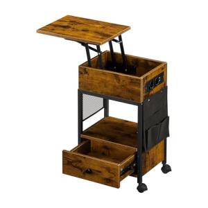 TUKAILAI Contenedor con ruedas con cajones, con cerradura,…