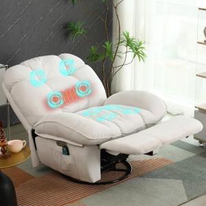 ALEAVIC Sillón de Masaje Reclinable Eléctricas, Vibración M…