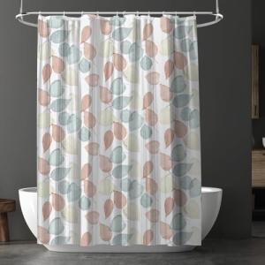 URAQT Cortina de Ducha, Cortina Baño Tela Impermeable Antim…
