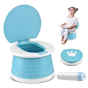 Orinales Infantiles Orinal Portatil Plegable Niños 1-3 Años…
