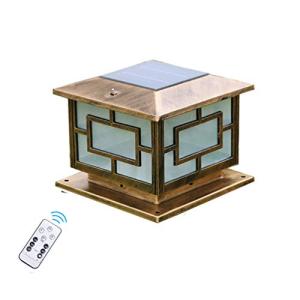 ACHNC Exterior Luz de Farola Solar Con Control Remoto,IP65…