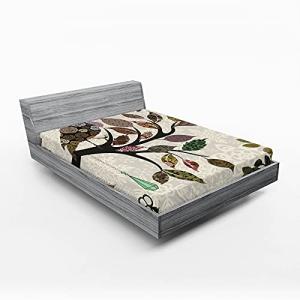 ABAKUHAUS Naturaleza Sábana Elastizada, Primavera Floral Av…