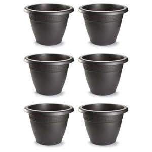 Acan Tradineur - Pack de 6 Macetas Redonda Terracota - Fabr…