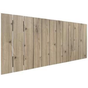 DHOME Cabecero de Madera reciclada DM Estilo Palet Vertical…