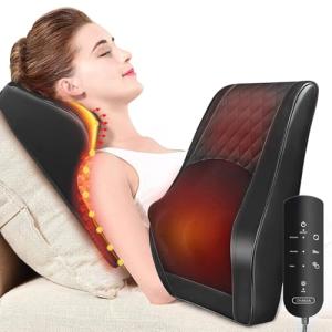 OMASSA Masajeador Cervical y Espalda con Calor, 3D Shiatsu…