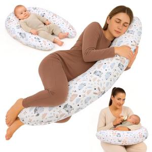 Totsy Baby Cojin Lactancia y Embarazo 190cm – Almohada para…