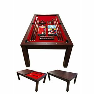 grafica ma.ro srl Mesa de Billar 7 ft Vulcan Rojo con Plan…
