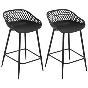 WOLTU Juego de 2 Taburetes de Bar, Taburetes Cocina, Sillas…