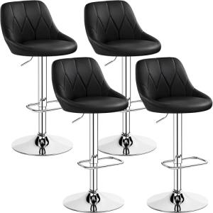 Yaheetech Juego de Taburetes de Bar de Altura Ajustable 86-…