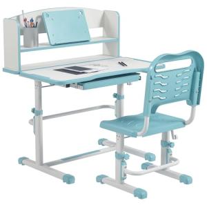 ZONEKIZ Juego de Escritorio y Silla para Niños de 6-12 Años…