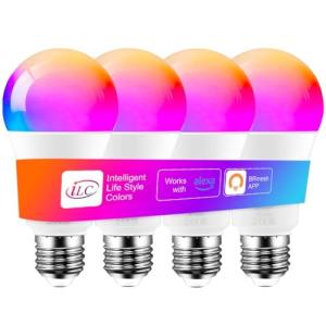 iLC Bombilla Inteligente Alexa LED 12W, Compatible con Alex…