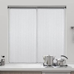 DALINA Textil - Cortina Cocina translúcida 60 x 90 cm - Vis…