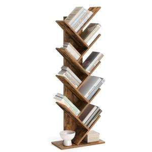 VASAGLE Librería en Forma de Árbol, Librería de 9 Niveles,…