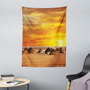 ABAKUHAUS Casa De Campo Tapiz de Pared y Cubrecama Suave, P…