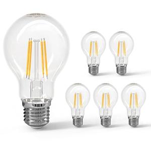 Aigostar - Bombilla LED E27 con Filamento, 8W Equivalente a…