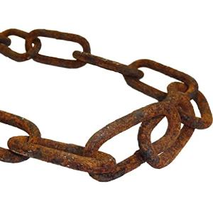 vitaliano oxidado cadena de eslabones de acero artículos de…