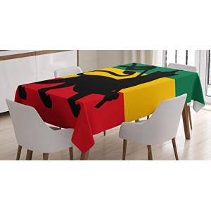 ABAKUHAUS Rasta Mantele, Judá Bandera león del Reggae, Resi…