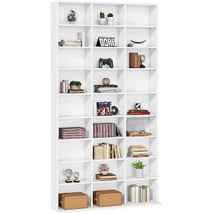 FirFurd Estantería Blanca, Estanteria Madera, Librería, Mue…
