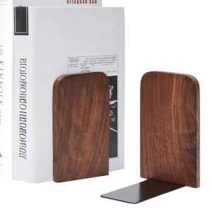 KCatsy Sujetalibros de Madera 2 Piezas (1 par)- Sujeta Libr…