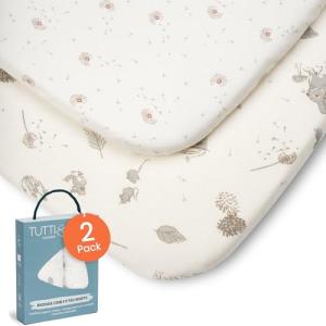 Tutti Bambini Sabanas Moises (Pack de 2) - Jersey de Bambú…