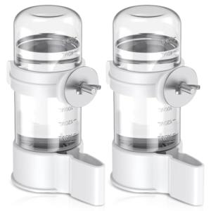 2 Piezas Comedero Automático de Semillas para Pájaros, 140m…